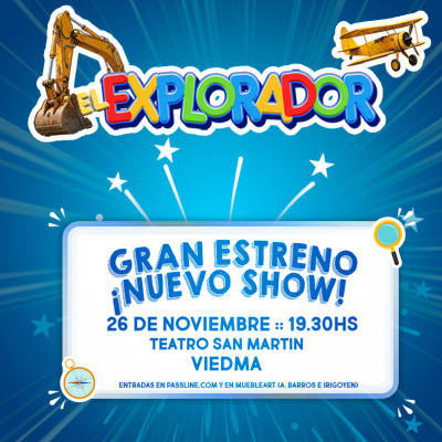 Flyer de El Explorador