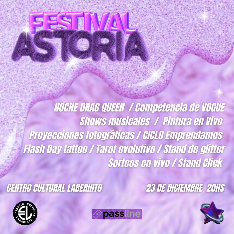 FESTIVAL ASTORIA 5TA EDICIÓN Passline