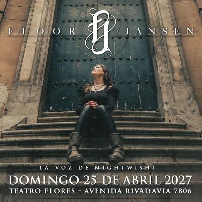 Flyer de FLOOR JANSEN - La Voz de Nightwish