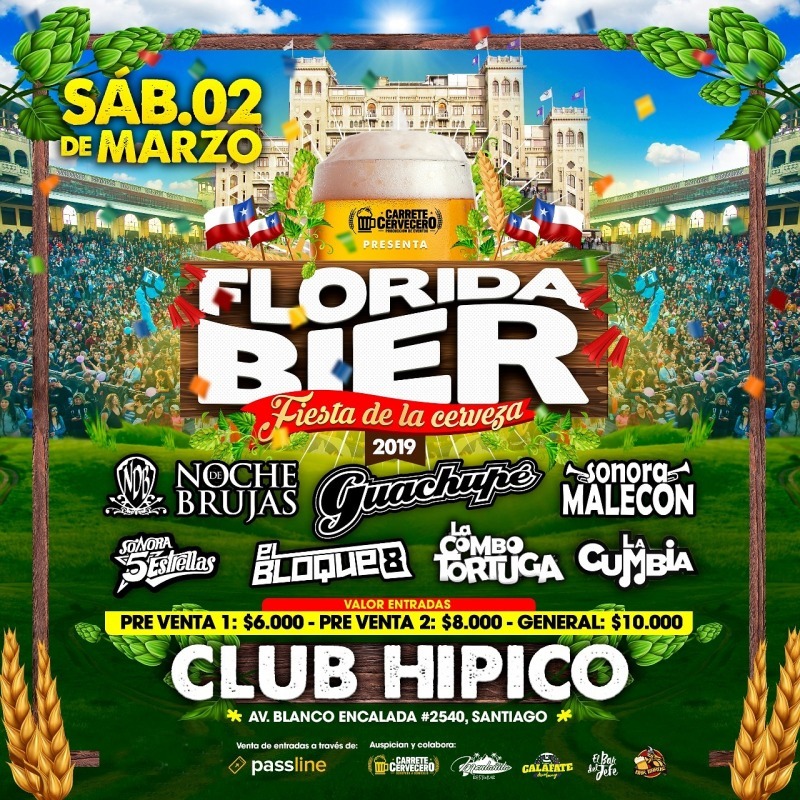 FLORIDABIER SÁBADO 02 MARZO 2019.