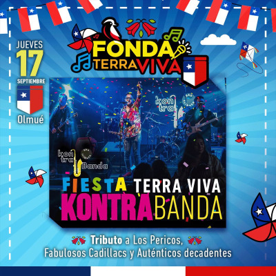 Afiche de Fonda Tera Viva Junto a Kontrabanda