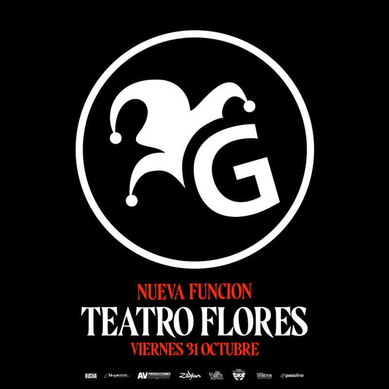 GUASONES EN TEATRO FLORES - 31 de octubre 2025