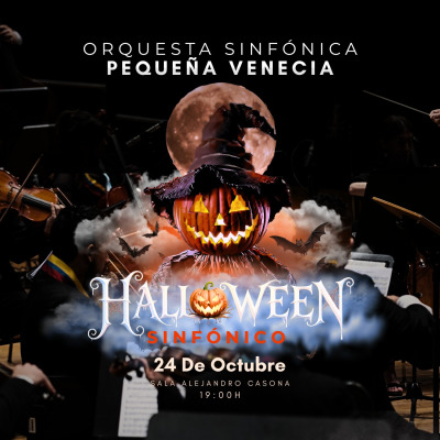 Flyer de HALLOWEEN SINFÓNICO