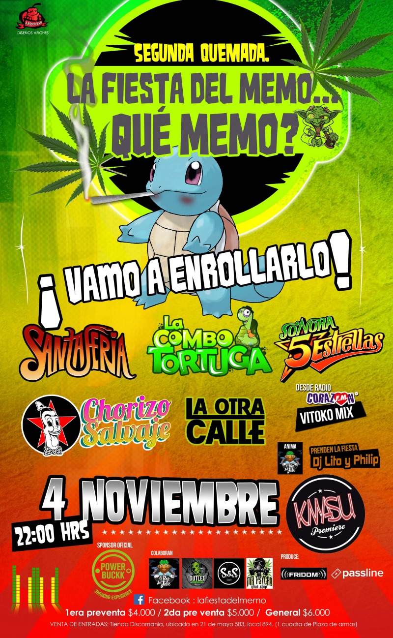 LA FIESTA DEL MEMO Passline