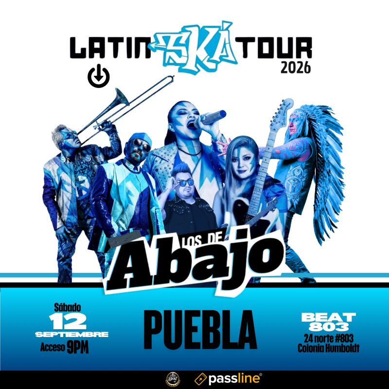 Los de Abajo Latin Ska 2026 - Puebla