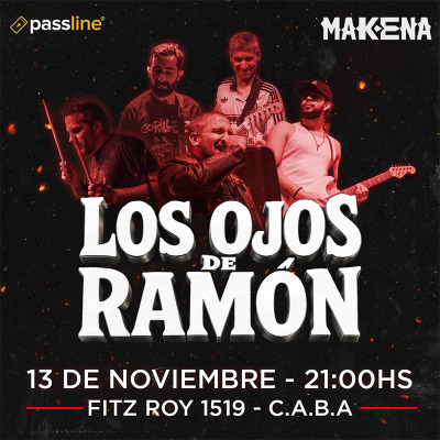 Flyer de Los ojos de Ramón