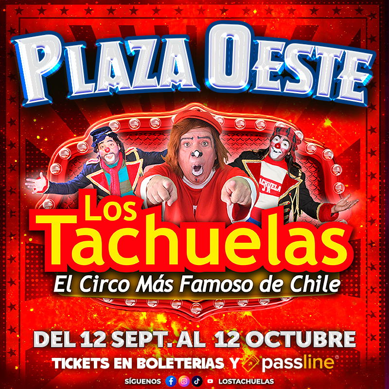 Los Tachuelas En Plaza Oeste 2025