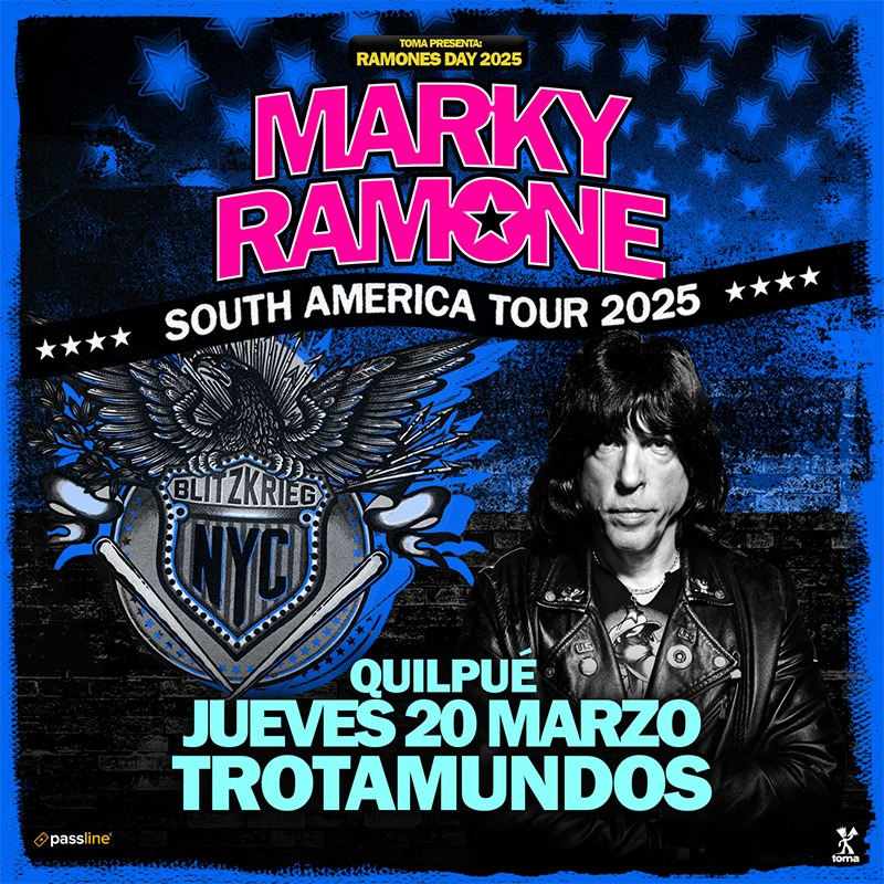 Passline Marky Ramone En Quilpu Ramones Day 2025 Marky Ramone En Quilpue Ramones Day 2025 336618 Rec
