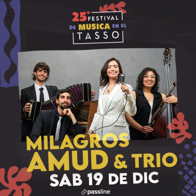 Flyer de Milagros Amud