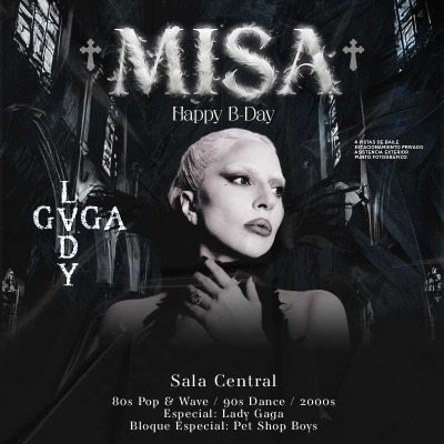 MIsa Blondie: Bday Lady Gaga - 4 Pistas de Baile
