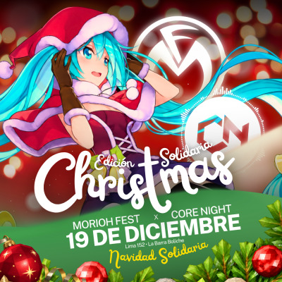 Flyer de Morioh Edicion Navidad