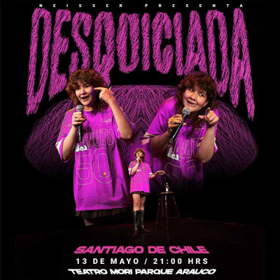 Neisser presenta Desquiciada en Santiago de Chile