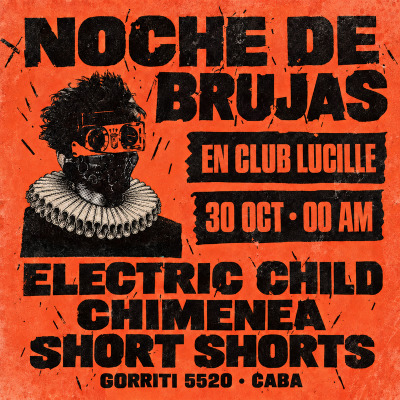 Flyer de Noche de Brujas