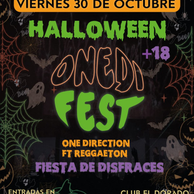 Flyer de 馃巸 ONEDIFEST: 4TH ANIVERWEEN EDITION 馃巸