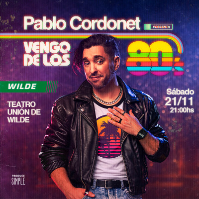 Flyer de Pablo Cordonet