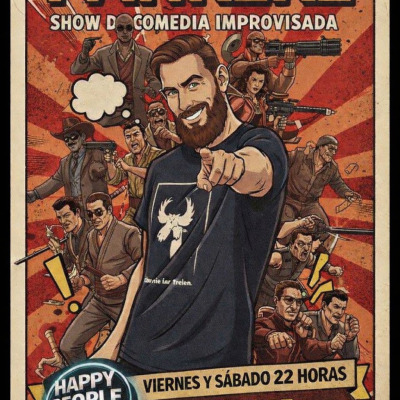 Pank comedia improvisada en happy people