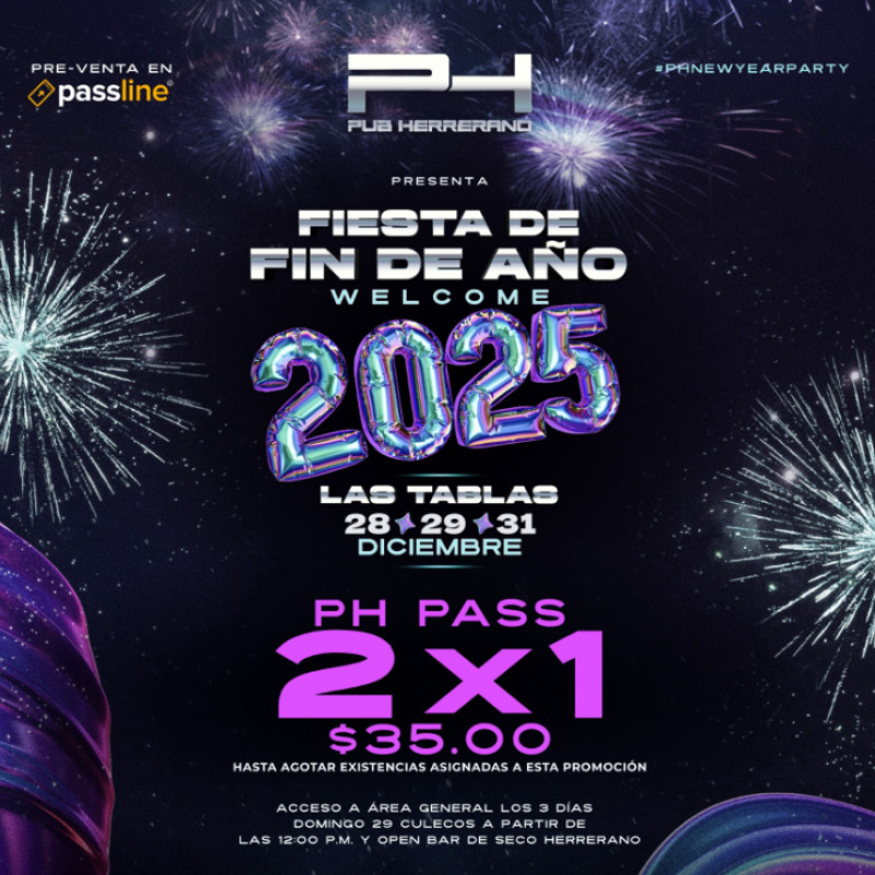 Passline PH FIESTA DE FIN DE AÑO 2025
