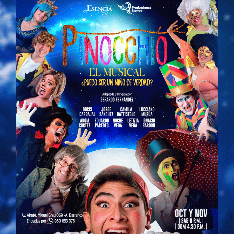 Pinocchio ¿puedo ser un niño de verdad? el musical