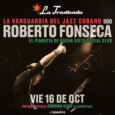 Flyer de Roberto Fonseca