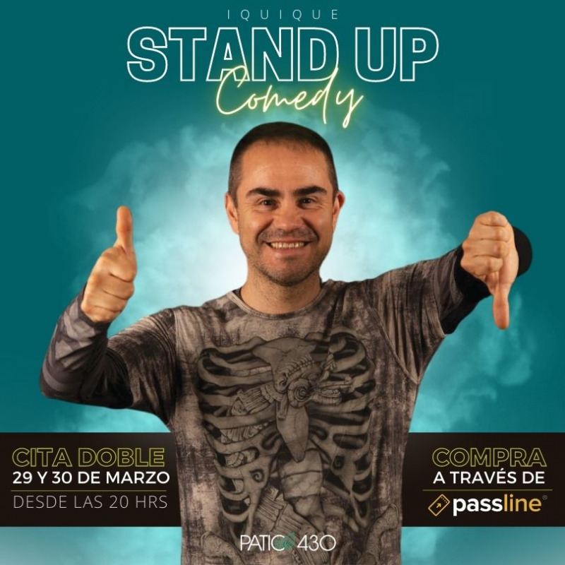 STAND UP COMEDY - JUAN PABLO FLORES - Passline STAND UP COMEDY - JUAN PABLO FLORES - Passline