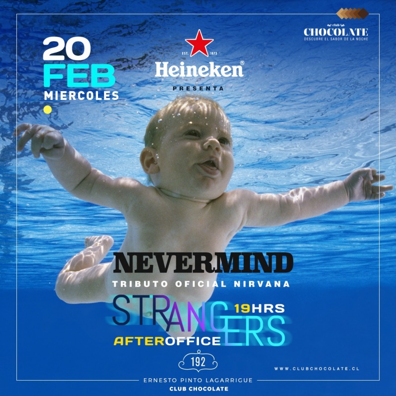 STRANGERS: NEVERMIND - TRIBUTO NIRVANA MIERCOLES 20 DE FEBRERO - CLUB CHOCOLATE