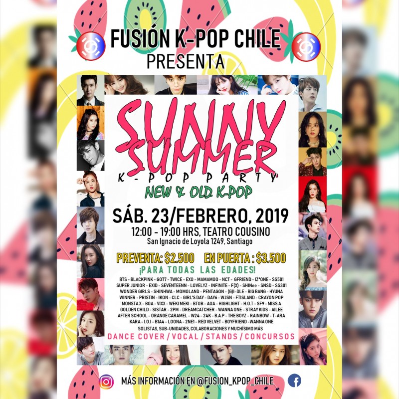 SUNNY SUMMER — K-POP PARTY