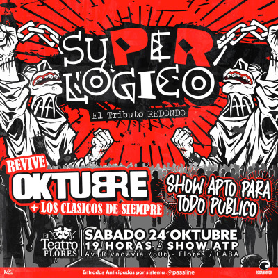 Flyer de Superlógico Show ATP - 24 octubre 2026