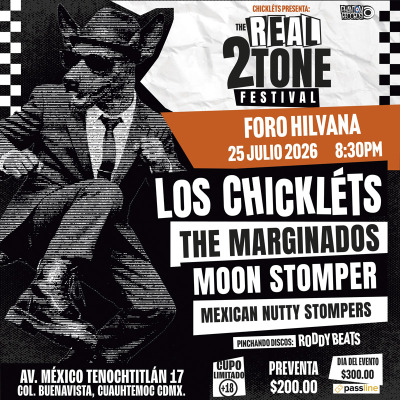 THE REAL 2 TONE FESTIVAL — cartelera CTXplorer