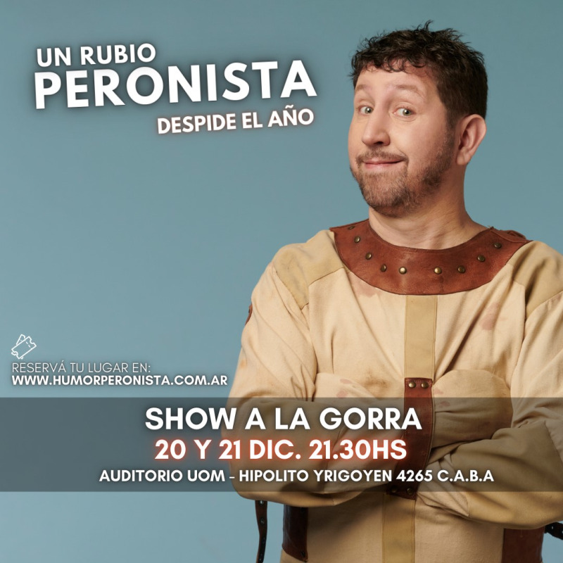 Passline UN RUBIO PERONISTA EN C.A.B.A