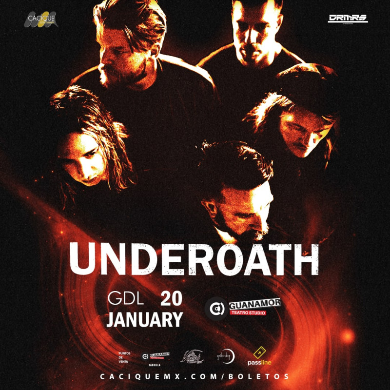 UNDEROATH en Guadalajara Passline
