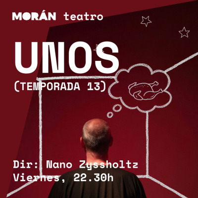 Flyer de UNOS #teatro