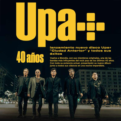 Upa en vivo: Todos los éxitos y Ciudad Anterior, su nuevo Disco