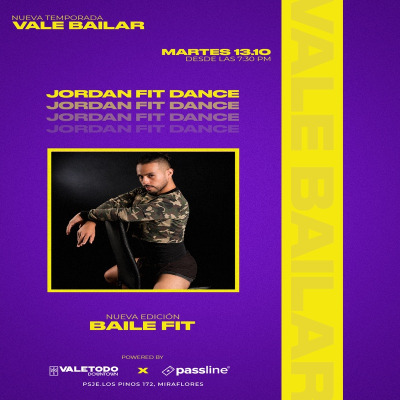 Vale Bailar: Jordan Fit Dance - Valetodo Downtown