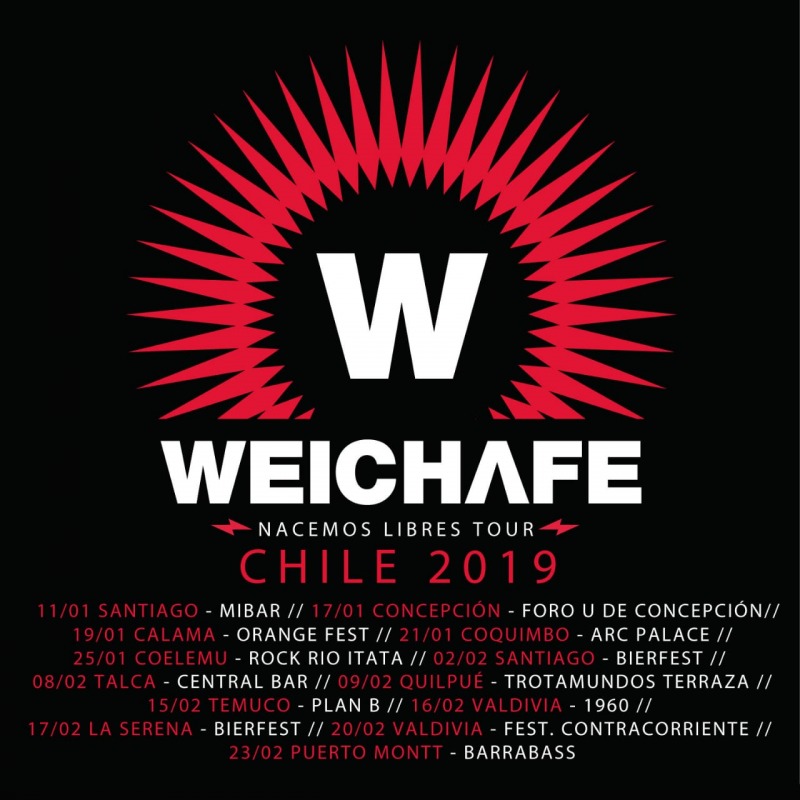 Weichafe, Nacemos Libres Tour: Plan B Temuco