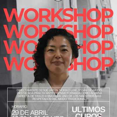 Workshop Noriko Ujjie 5 Dan Japon