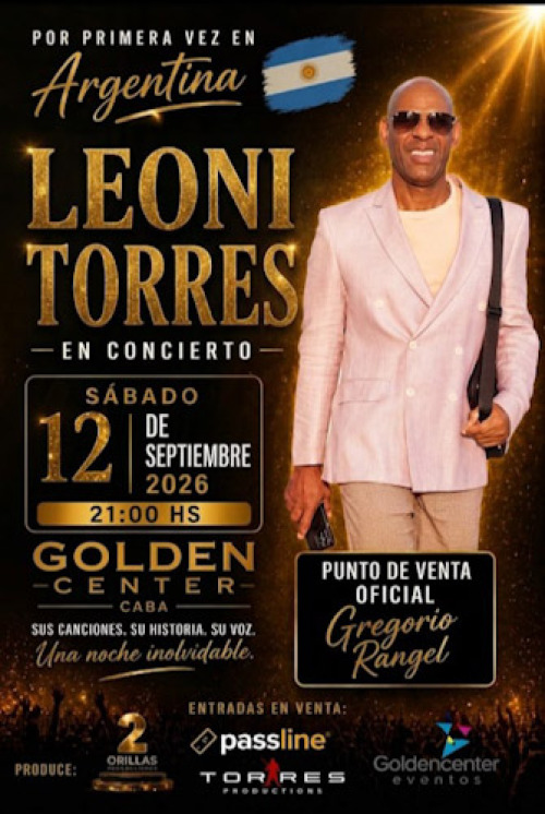 Gregorio Rangel Leoni Torres en Argentina - Passline