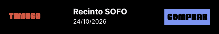Temuco, Recinto SOFO, 24 de octubre de 2026