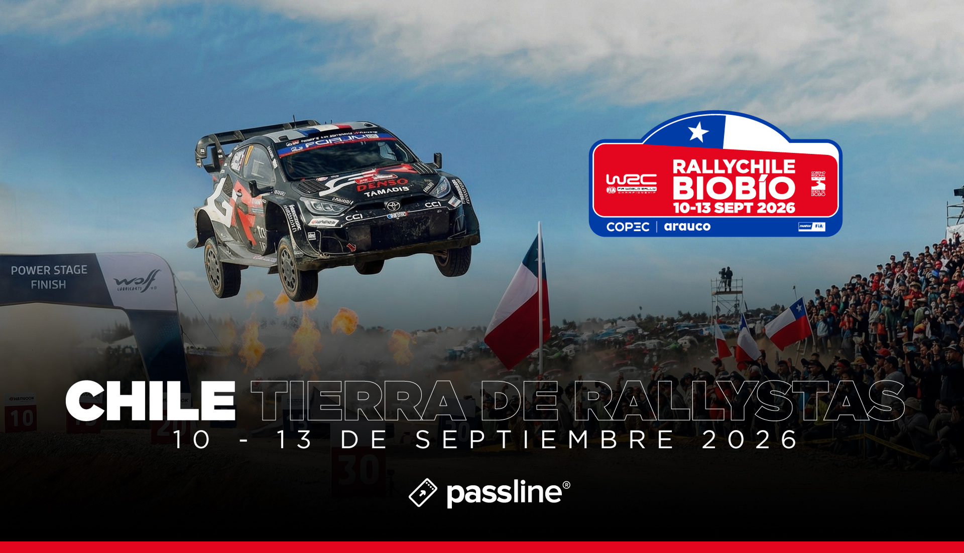 Banner Rally Chile Biobío 2026