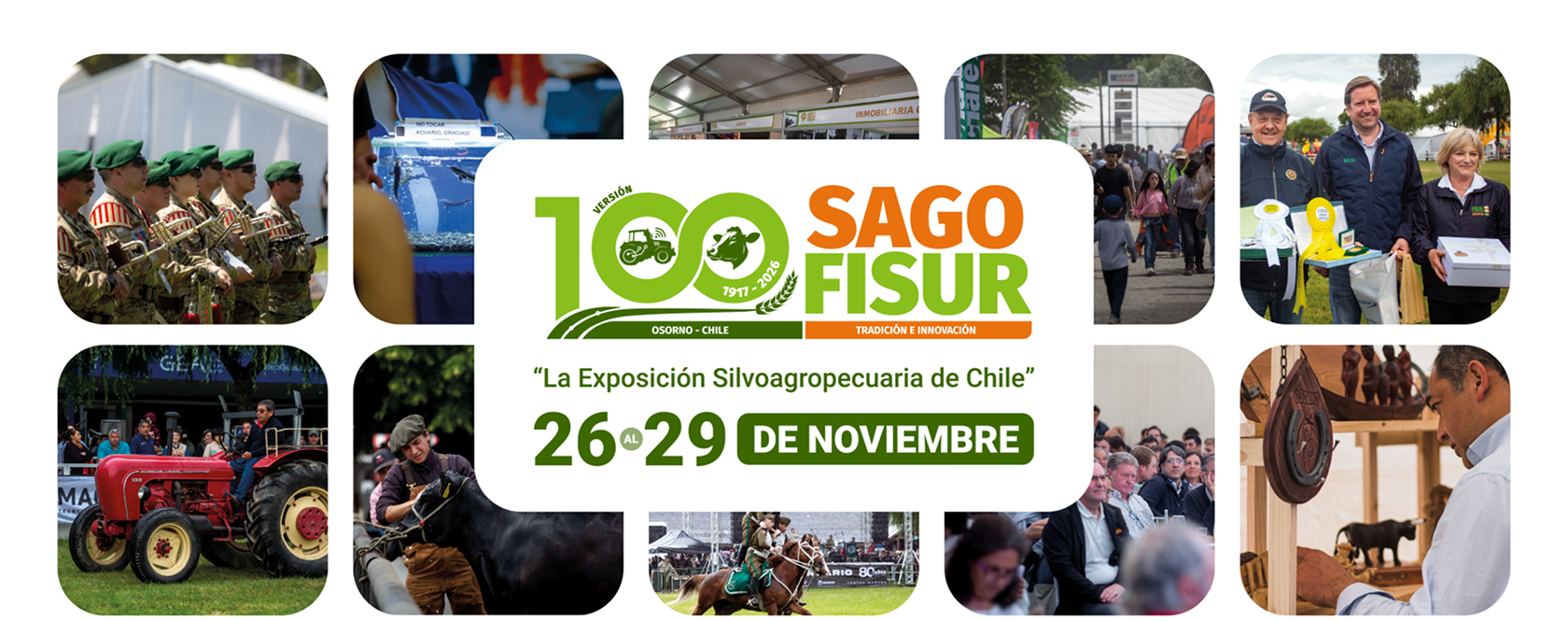 SAGO FISUR 2026: del 26 al 29 de noviembre en Osorno, Chile